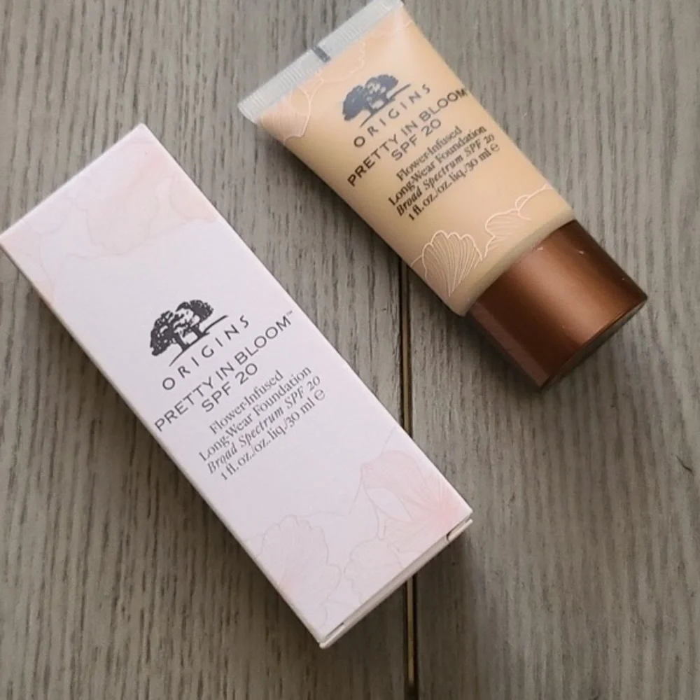 Origins pretty in bloom spf foundation very deep makeup new cosmetics 700 spf 20